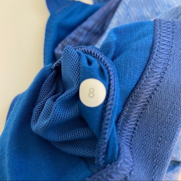 Lululemon Run: Back On Track Tank Limitless Blue / Wee Are From Space Limitless - Picture 6 of 7